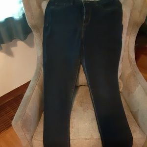 Womens dark blue jeans